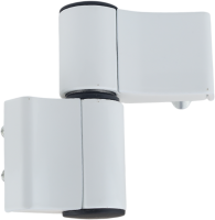 Петля DORF для алюм. дверей, 2-х секционная, с подшип, с крепежом для холод. алюм. (1к.-30 шт) Петля DORF для алюм. дверей, 2-х секционная, с подшип, с крепежом для холод. алюм. (1к.-30 шт)