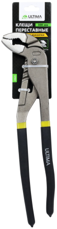 Клещи переставные 300 мм Ultima, обливные рукоятки Клещи переставные 300 мм Ultima, обливные рукоятки