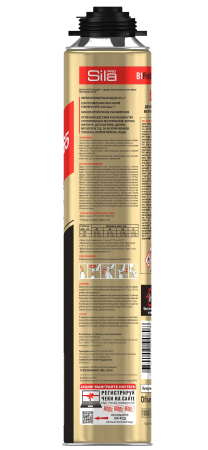 Sila Pro B1 Firestop, Монтажная огнеупорная пена, 750 мл
