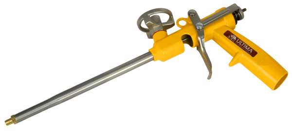 Пистолет ULTIMA Stout для монтажной пены, цельнометаллический с регулятором подачи