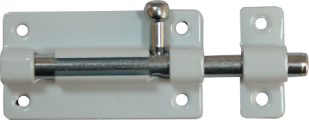 Шпингалет накладной DORF, ЗТ-6, Белый Шпингалет накладной DORF, ЗТ-6, Белый