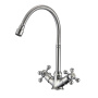 Смеситель для кухни с гибким изливом GIRONA 01435GR Смеситель для кухни с гибким изливом GIRONA 01435GR