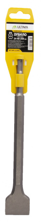 Зубило плоское широкое Ultima, 14 х 40 х 250 мм, SDS PLUS
