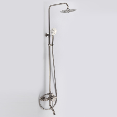 Смеситель для ванны с верхним душем нержавеющая сталь BALEAR 13511BL Смеситель для ванны с верхним душем нержавеющая сталь BALEAR 13511BL