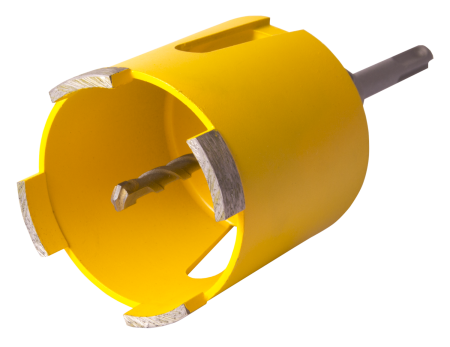 Коронки по бетону, 75 мм, SDS plus