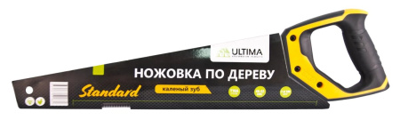 Ножовка по дереву Ultima, 400 мм, 7-8 TPI, каленный зуб, 3-к рукоятка Ножовка по дереву Ultima, 400 мм, 7-8 TPI, каленный зуб, 3-к рукоятка