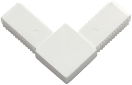 WS (WINDOW SYSTEM) Уголок для москитной сетки под профиль АБС (цельнолитой)